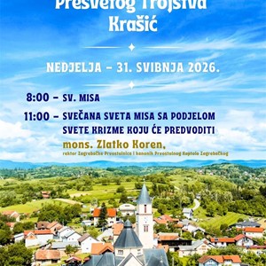 Proslava župne svetkovine Presvetog Trojstva u Krašiću